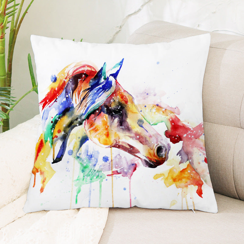 Super Miękka Poszewka na Poduszkę z Lnianego Weluru