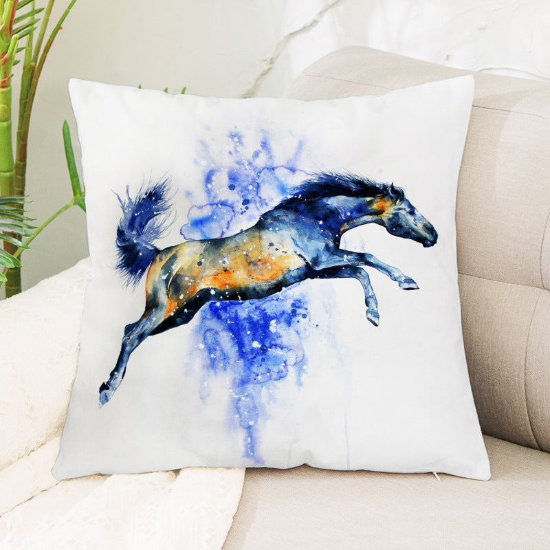 Super Miękka Poszewka na Poduszkę z Lnianego Weluru