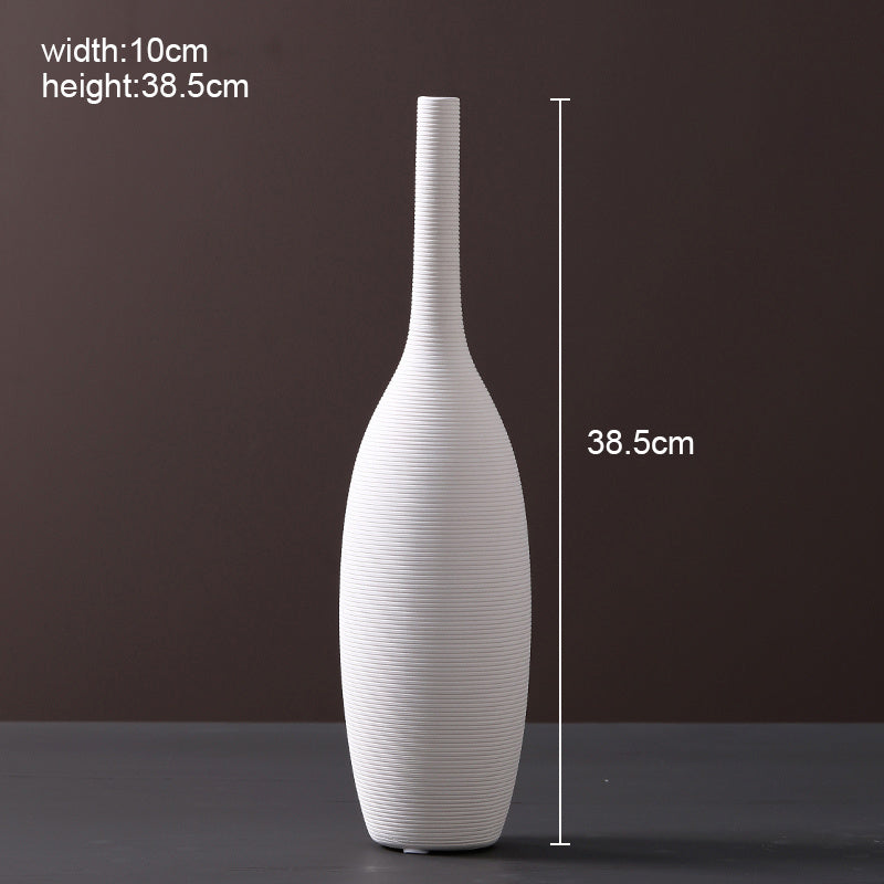 Wazon ceramiczny w stylu skandynawskim