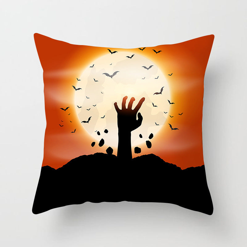 Poszewka Halloweenowa - Nowoczesny Design 45x45cm