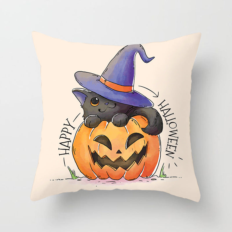 Poszewka Halloweenowa - Nowoczesny Design 45x45cm