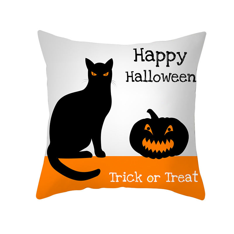 Halloween Pillow - One-sided print on the pillowcase