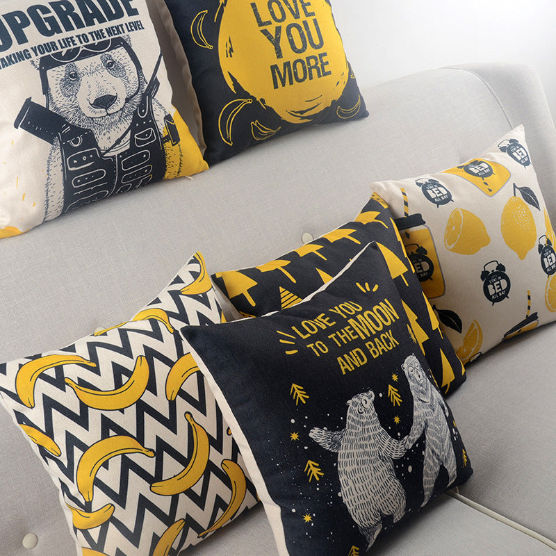 Almohadas de algodón y cáñamo: cojines modernos para todos los estilos