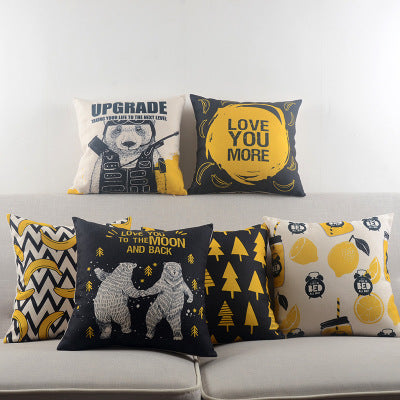 Almohadas de algodón y cáñamo: cojines modernos para todos los estilos