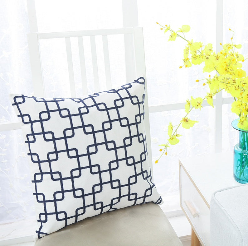 Cojín y funda de almohada para sofá