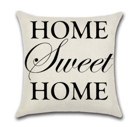 Love Curtain Pillow - Creative Linen Pillowcase for Valentine's Day