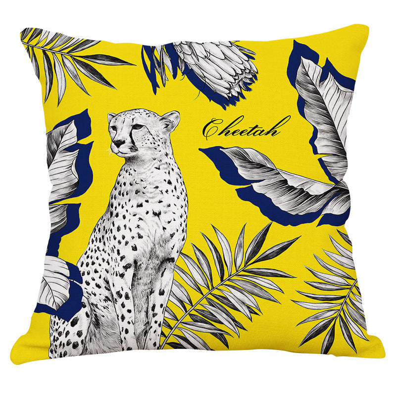 Funda de almohada de lino Cotton Rain: ropa de cama suave y elegante