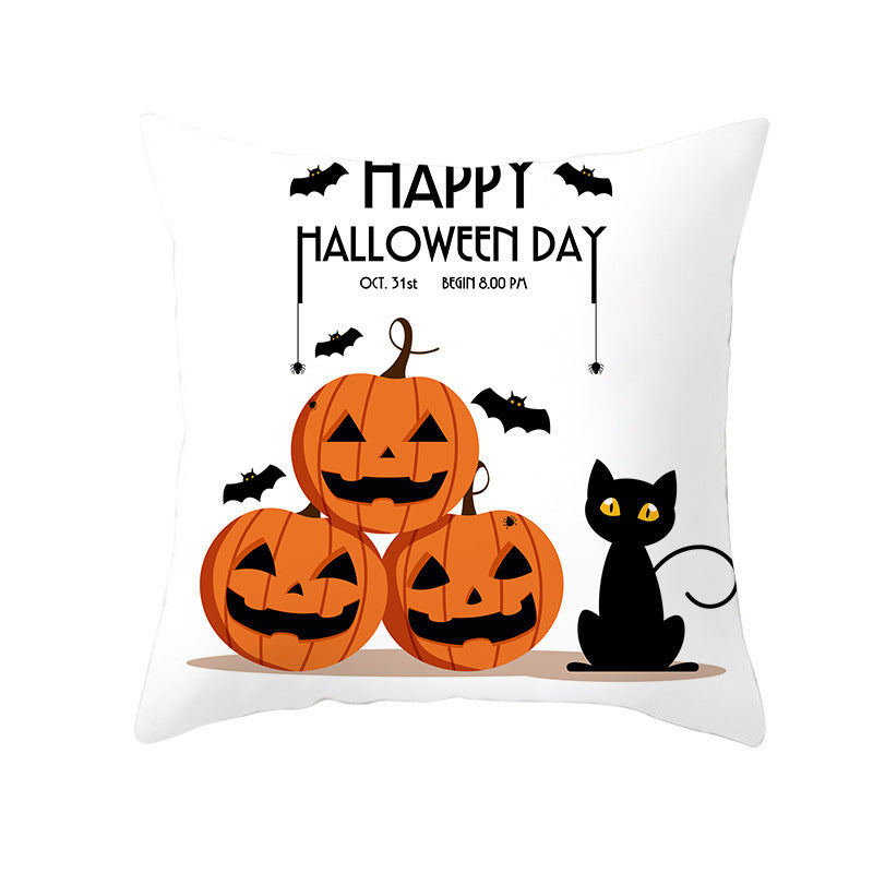 Halloween Pillow - One-sided print on the pillowcase