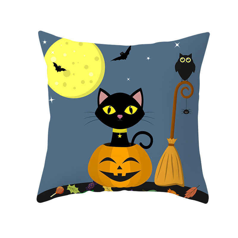 Halloween Pillow - One-sided print on the pillowcase