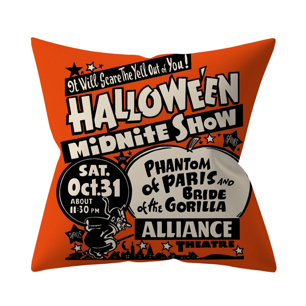 Halloween Sofa Cushion and Pillowcase