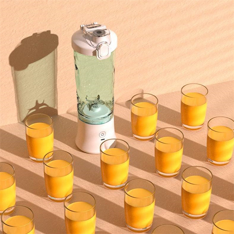Przenośny Blender Sokowirówka - Osobisty Blender do Koktajli i Smoothie z 6 Ostrzami