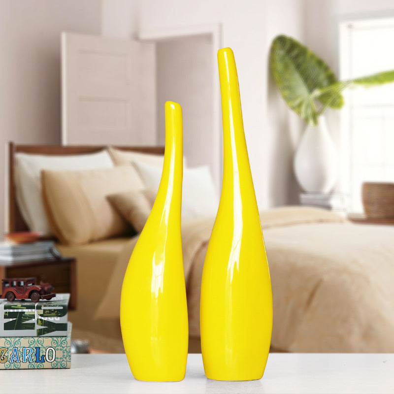 Nordic Ceramic Vases in a Modern Style