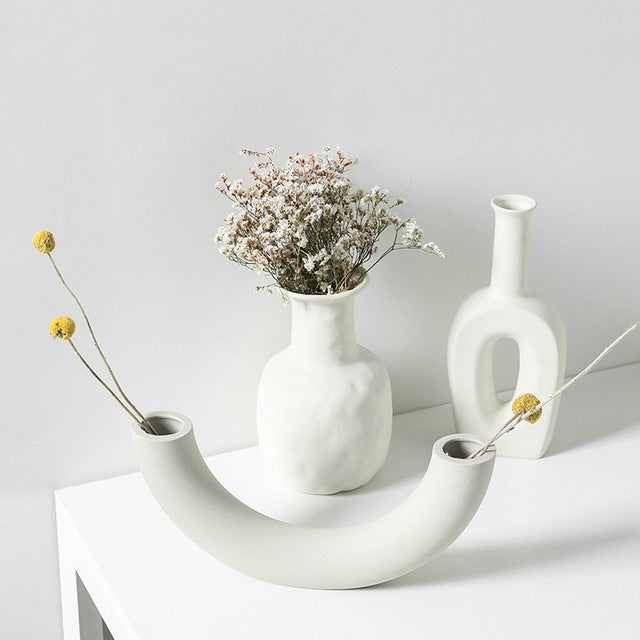 Wazon Ceramiczny Nordic - Elegancki Minimalistyczny Design