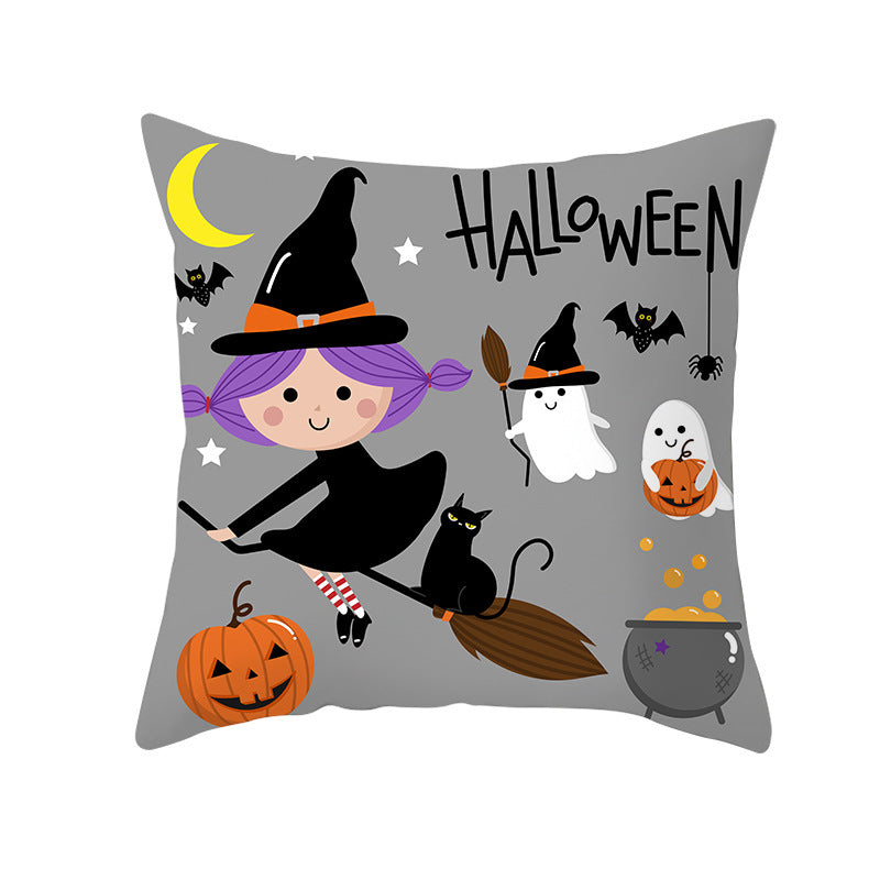 Halloween Pillow - One-sided print on the pillowcase