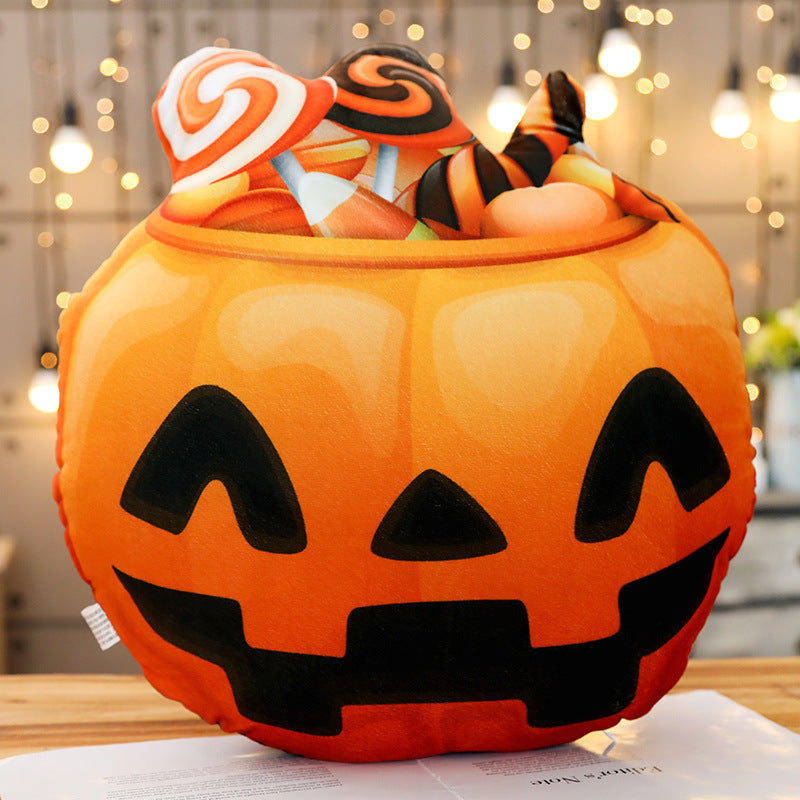 Funny Pumpkin Pillow - Adorable Fall Decoration
