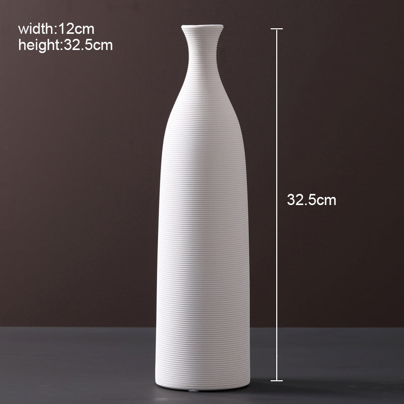 Wazon ceramiczny w stylu skandynawskim