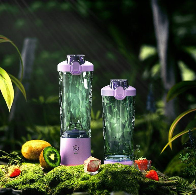 Przenośny Blender Sokowirówka - Osobisty Blender do Koktajli i Smoothie z 6 Ostrzami