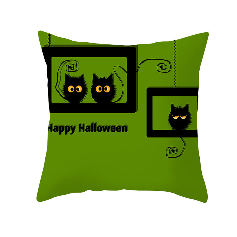 Halloween Pillow - One-sided print on the pillowcase