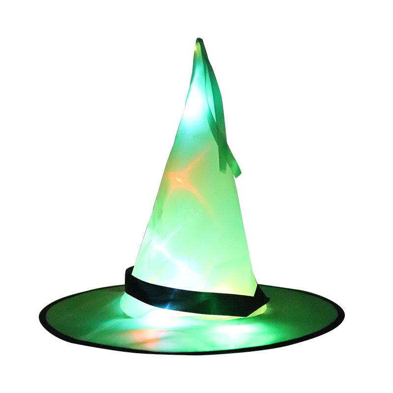 Halloween Decoration – Witch Hat LED Lights with Elf Ears for Kids