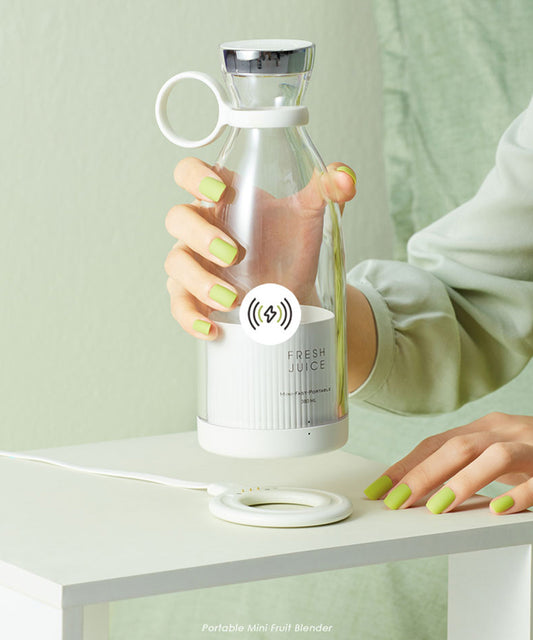 Vaso para jugo de fruta multifuncional recargable por USB