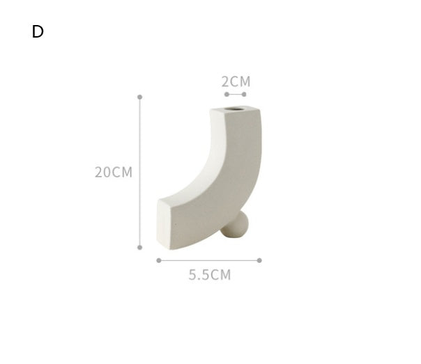 Wazon Ceramiczny Nordic - Elegancki Minimalistyczny Design