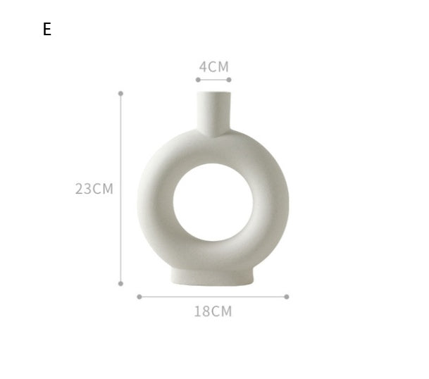 Wazon Ceramiczny Nordic - Elegancki Minimalistyczny Design