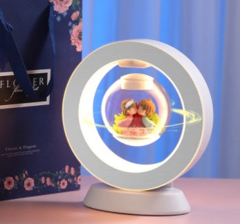 Prezent na Walentynki - Lampa LED w Kształcie Serca