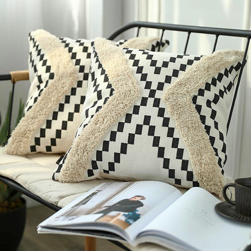 Nordic New Moroccan Sofa Cushion - Stylish Waist and Bed Cushion