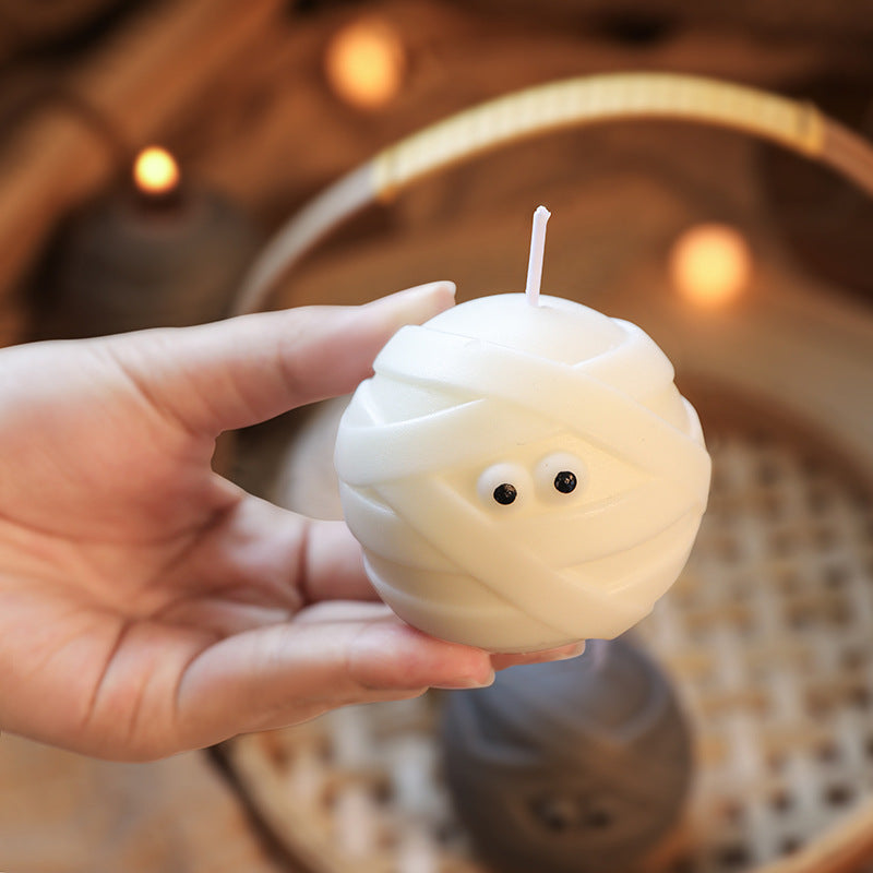 Halloween Scented Candle - Handmade, Eco-Friendly