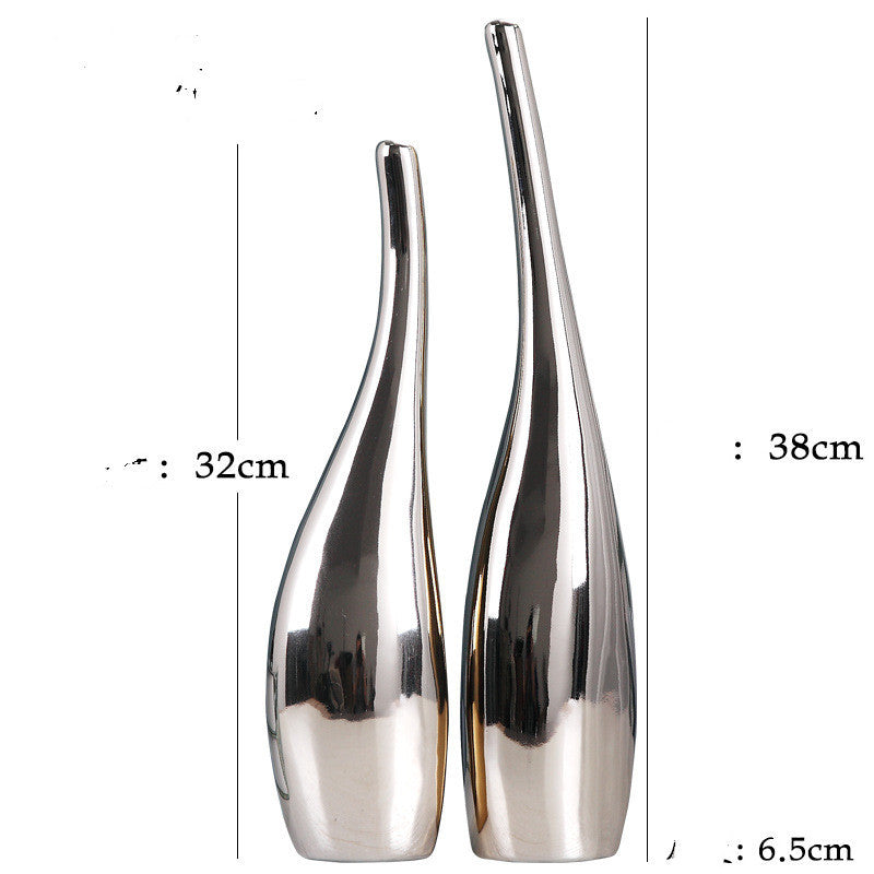 Nordic Ceramic Vases in a Modern Style