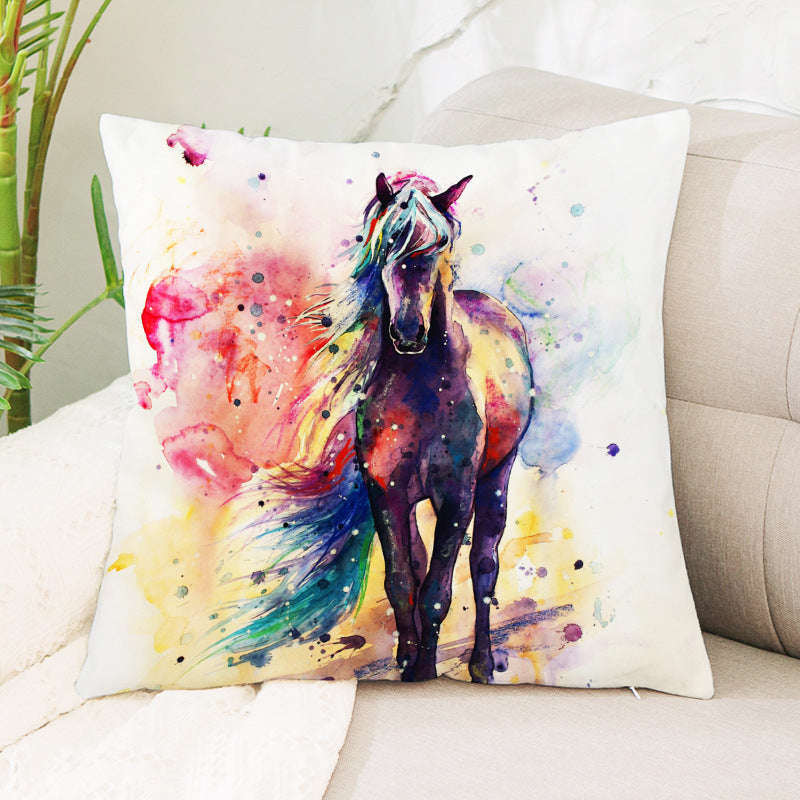 Super Miękka Poszewka na Poduszkę z Lnianego Weluru