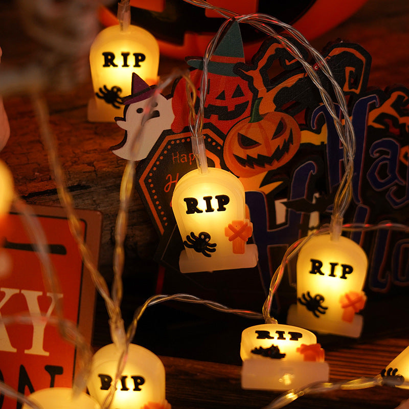Łańcuch Oświetleniowy Halloween z Miękkiego PVC