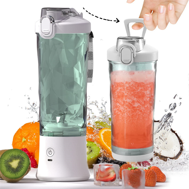 Przenośny Blender Sokowirówka - Osobisty Blender do Koktajli i Smoothie z 6 Ostrzami