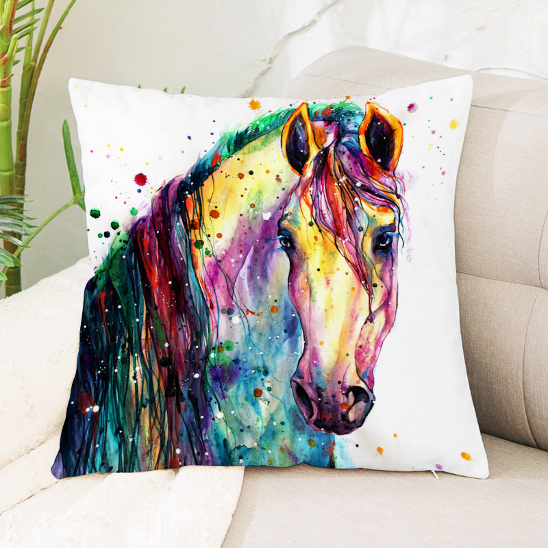 Super Miękka Poszewka na Poduszkę z Lnianego Weluru