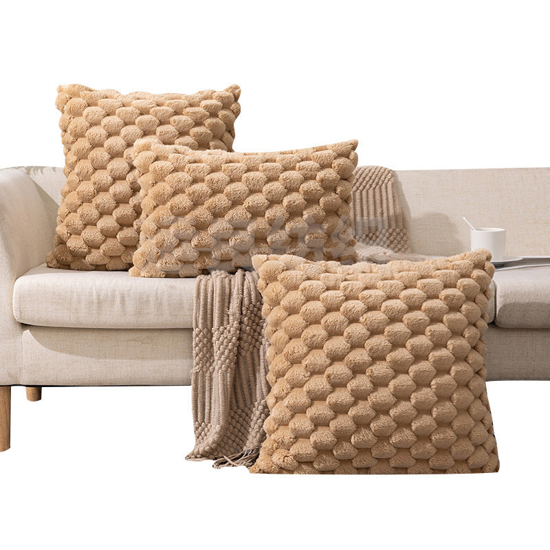 Pokrowiec na Poduszkę Woven Fleece w Jednolitym Kolorze