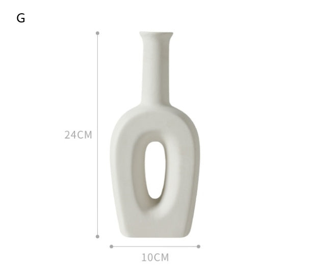 Wazon Ceramiczny Nordic - Elegancki Minimalistyczny Design