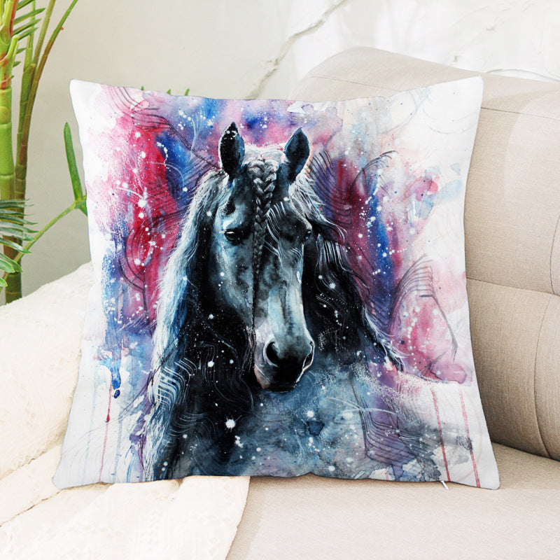 Super Miękka Poszewka na Poduszkę z Lnianego Weluru