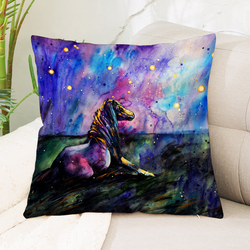 Super Miękka Poszewka na Poduszkę z Lnianego Weluru