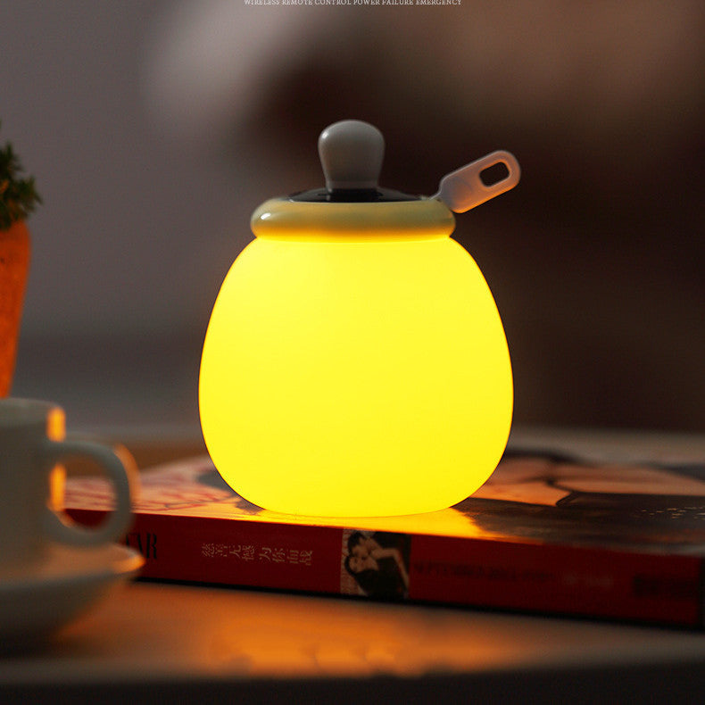 Kreatywna Lampa Nocna LED z Pilotem do Dekoracji Wnętrz