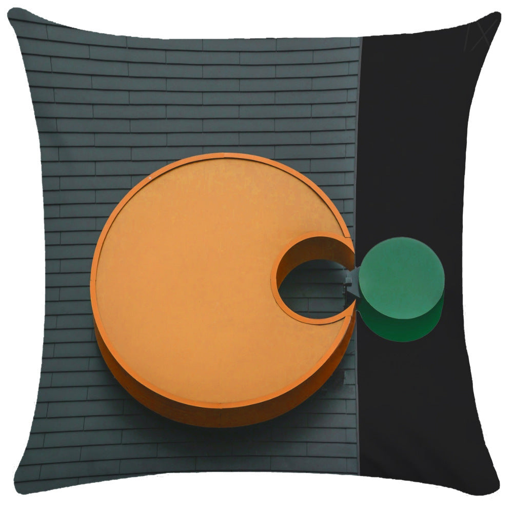 Poszewka Morandi Abstract – Elegancka i Artystyczna Dekoracja