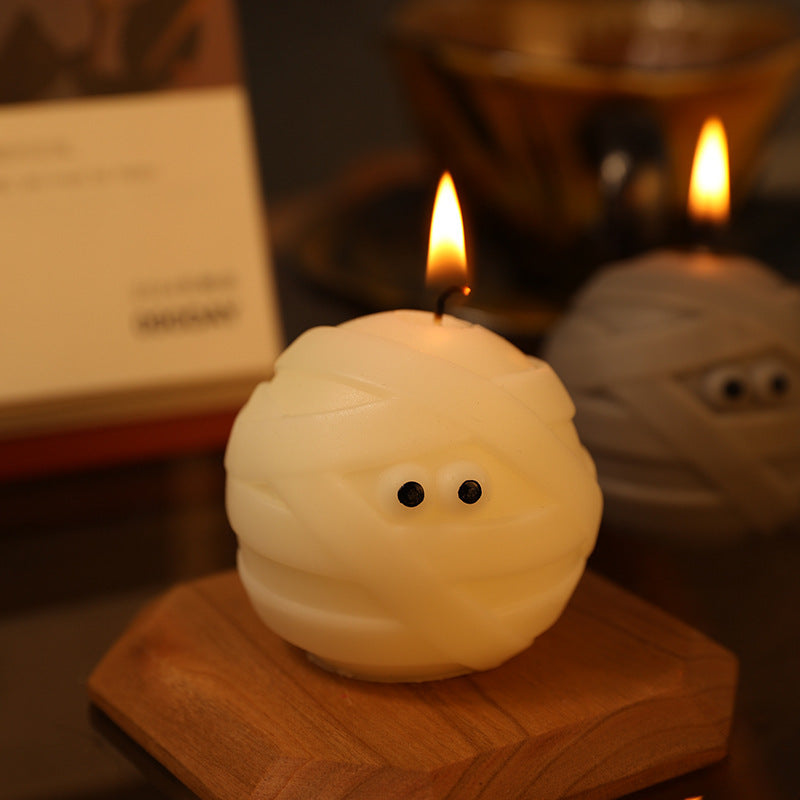 Halloween Scented Candle - Handmade, Eco-Friendly