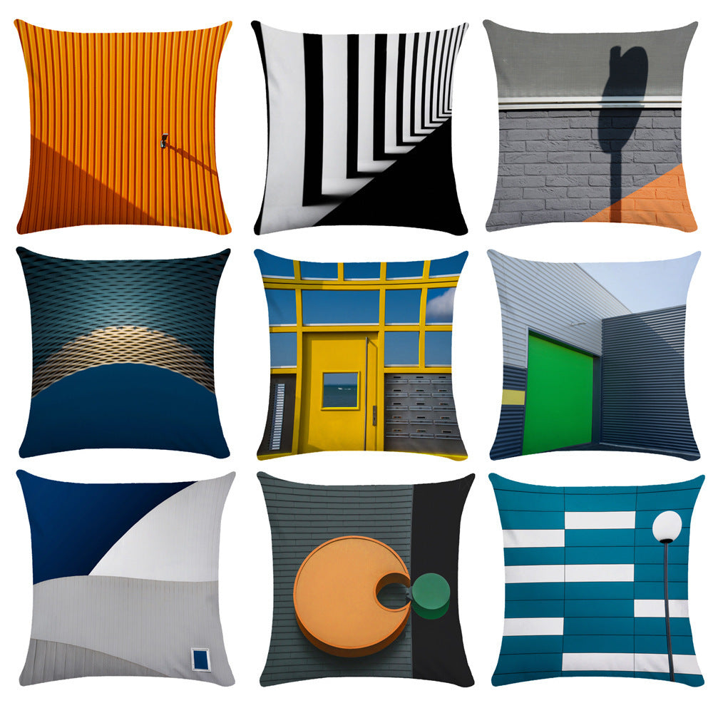 Poszewka Morandi Abstract – Elegancka i Artystyczna Dekoracja