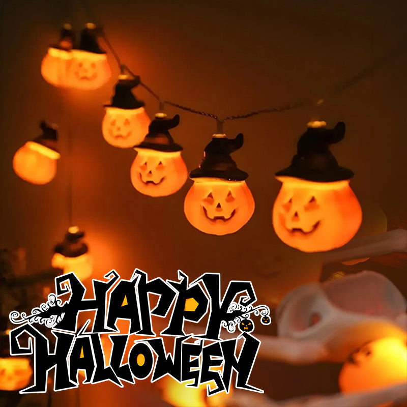 Łańcuch Oświetleniowy Halloween z Miękkiego PVC