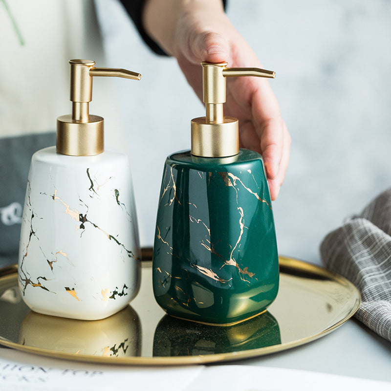 Butelka ceramiczna do przechowywania w łazience