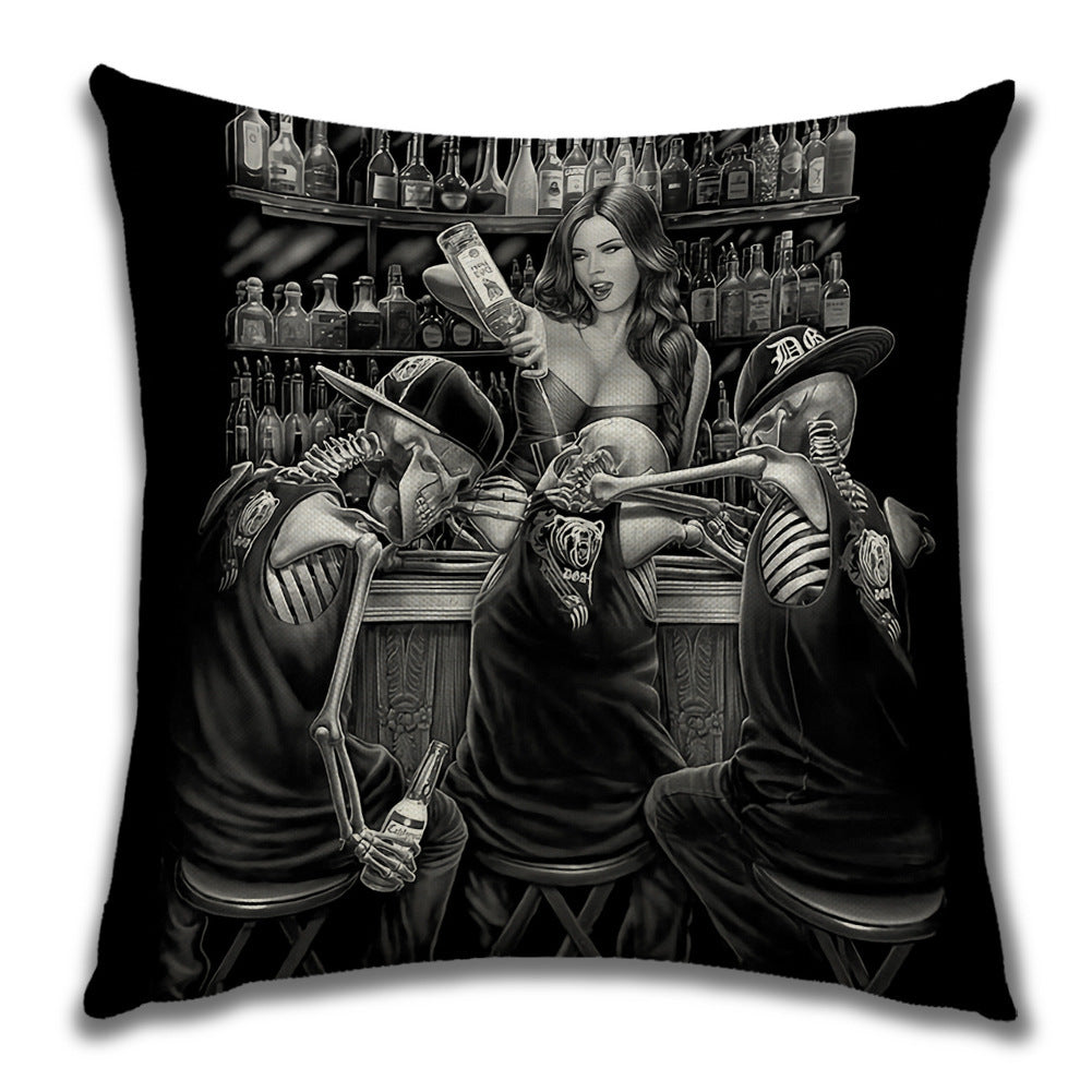 Poduszka Dekoracyjna do Domu w stylu dark