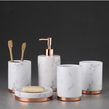 Luksusowy zestaw łazienkowy ceramiczny