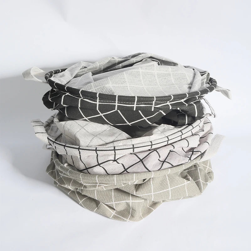 Foldable dirty clothes basket, storage container