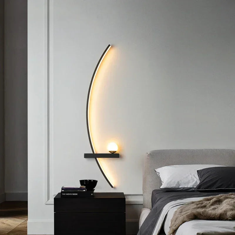 Modern LED wall lamp, interior decoration