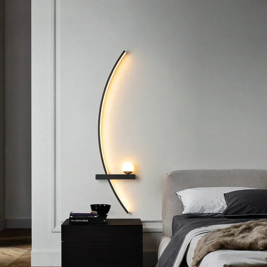 Modern LED wall lamp, interior decoration
