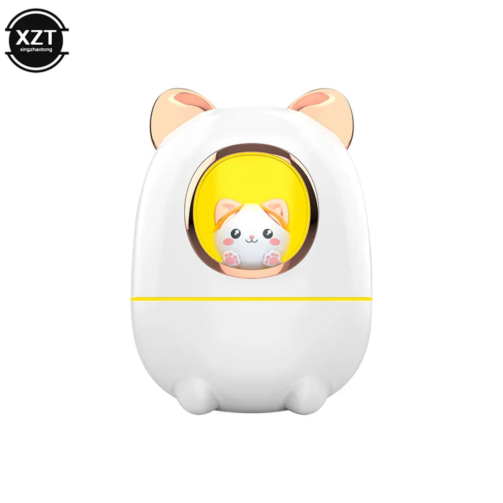 Humidificador de aire USB, lindo gato con luz nocturna